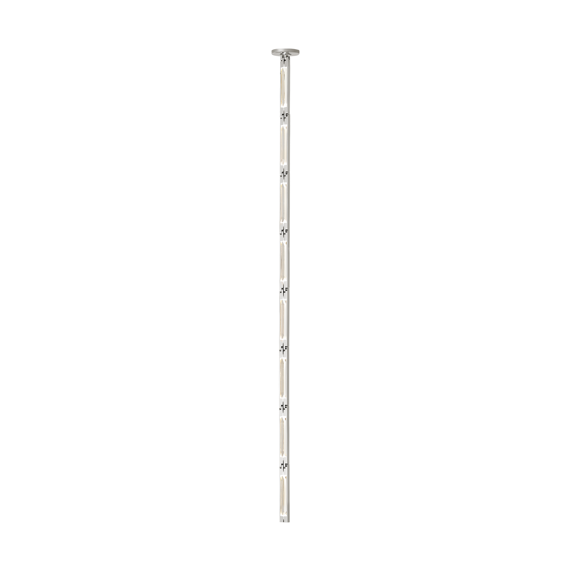 Catena 41 Pendant in Polished Nickel 3000K