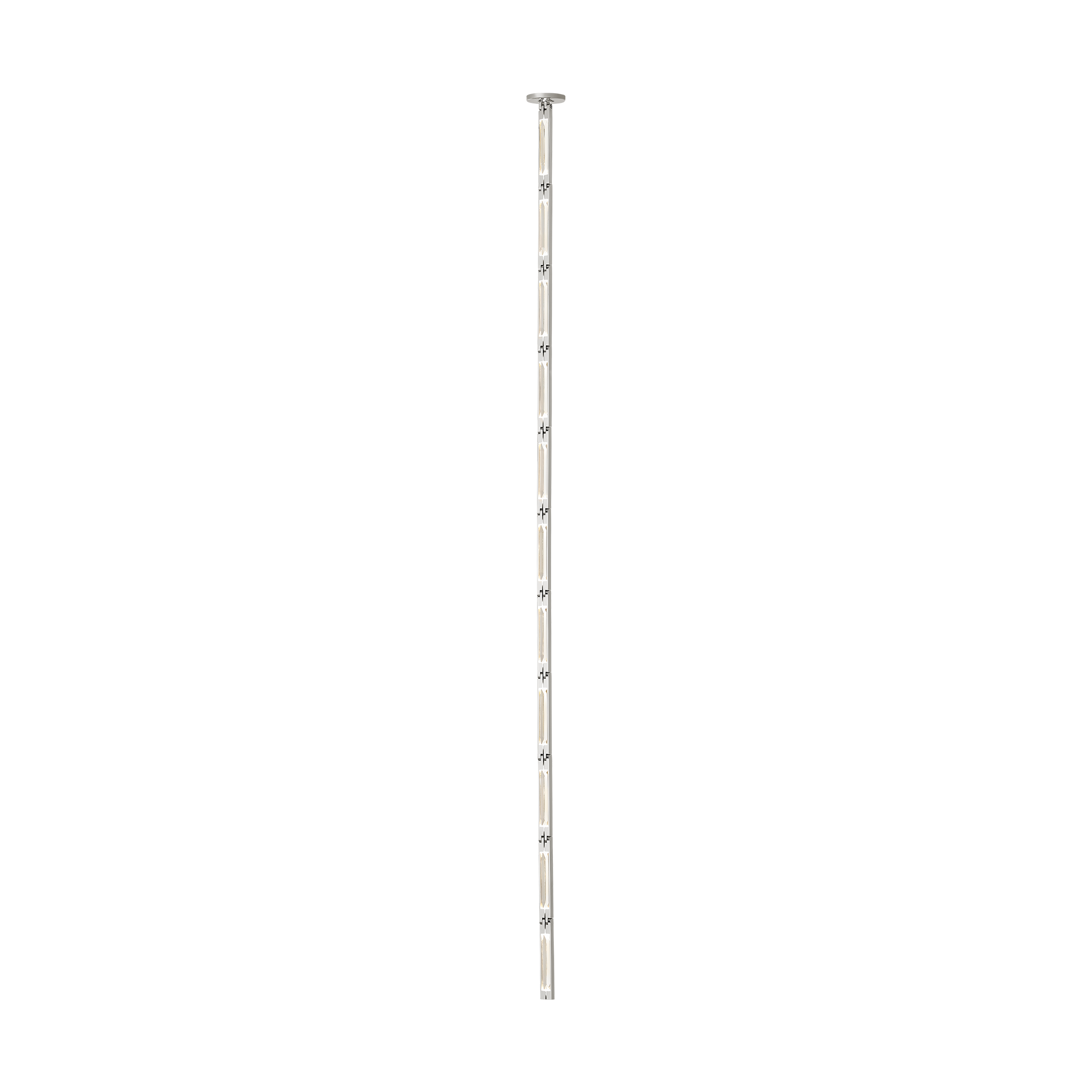 Catena 57 Pendant in Polished Nickel 3000K
