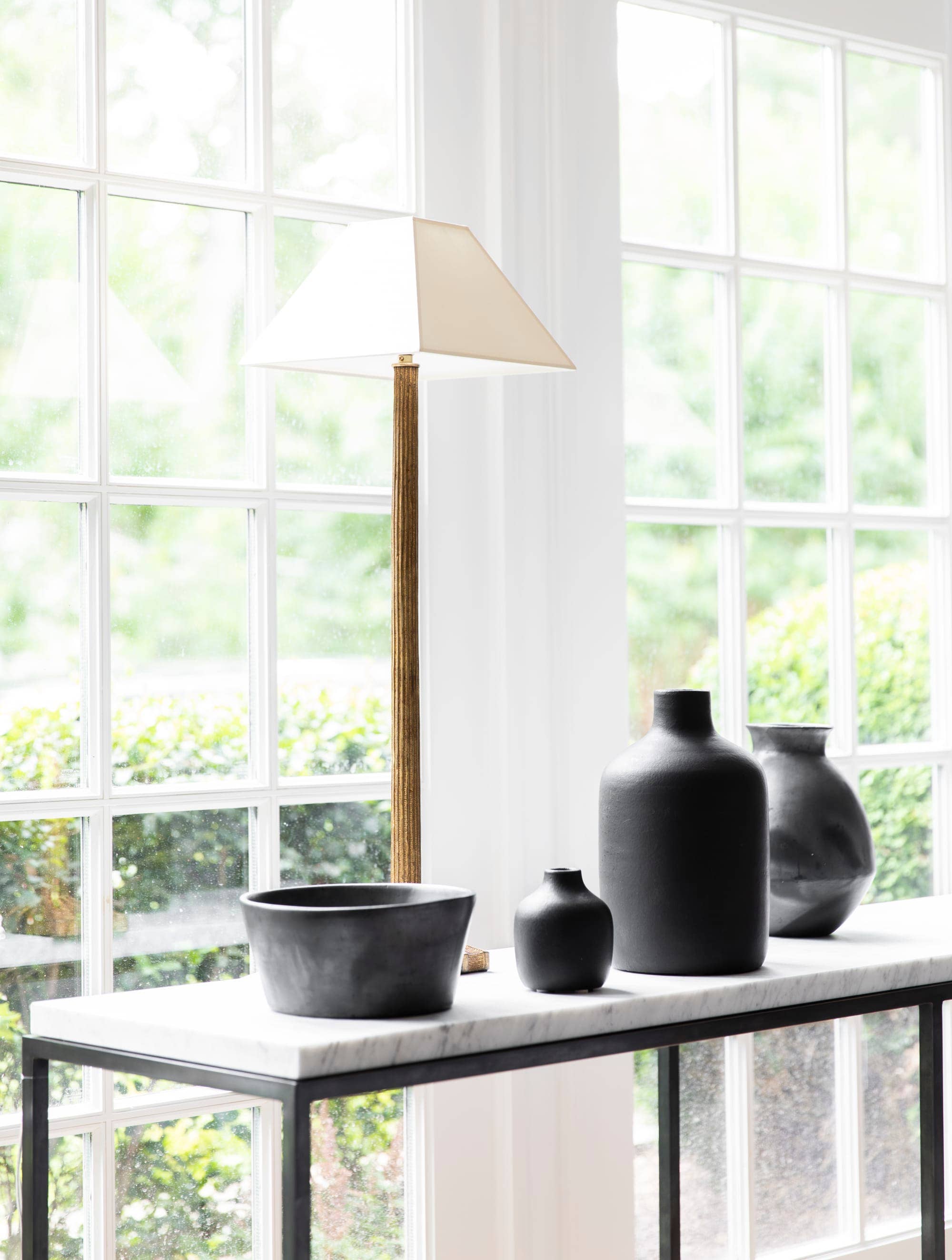 Strie Buffet Lamp by Chapman & Myers