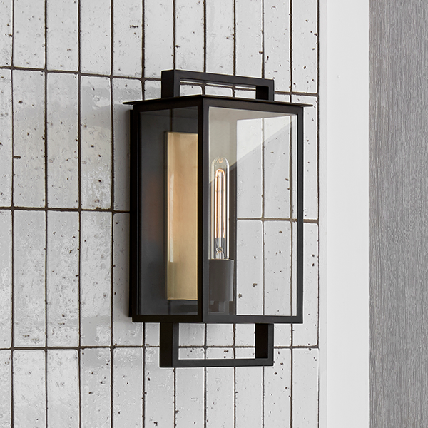 a window with a square hole in it