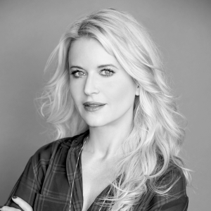 Christiane Lemieux with blonde hair